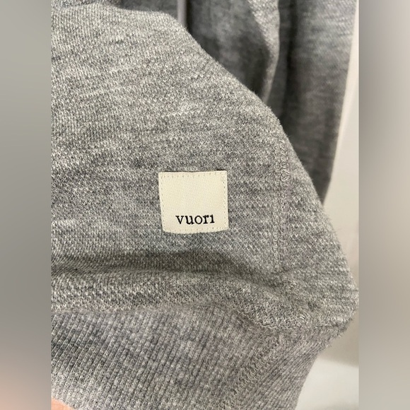 Vuori Jeffrey’s Long Sleeve Crewneck Pullover Heather Grey Size XXL - Picture 5 of 10